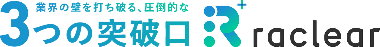 3つの突破口Raclear+